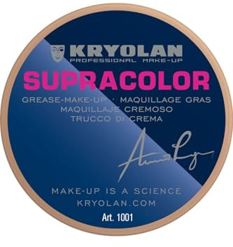 Kryolan Maquillage de théâtre Supracolor, graisse de maquillage, crème Make Up, 8 ml