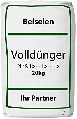NPK Dünger 15+15+15 20 kg Rasendünger Universaldünger Volldünger