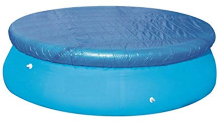Cabilock Swimming Pool Dust Cover Round Easy Set for Frame Pools Diameter for Outdoor Use