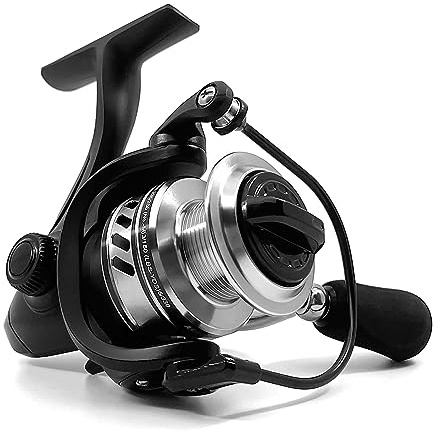 Ashconfish fiskerulle, sötvatten och saltvatten spinnrulle, levereras med 109 Yds flätlinje. Lätt kropp, 5: 0: 1 växelförhållande, 7+1 stål BB, max 8 kg koldrag, metallspole och handtag, BF5000