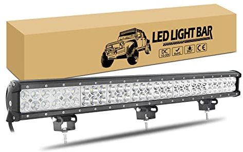 RIGIDON 28 Zoll 71cm 180W Led Lichtbalken Arbeitsscheinwerfer Bar Scheinwerfer 12V 24V, Flutlicht Reflektor Combo, Offroad Beleuchtung für Auto Traktor SUV UTV ATV 4x4 Fahrzeuge Arbeitslicht