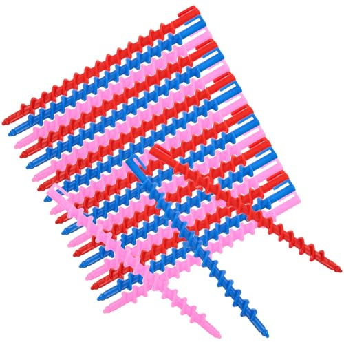 20Pcs Bigodini a Spirale Per, Rulli Arricciacapelli Flessibili, Strumento Versatile Per Ricci Perfetti, Adatti a Tutte Le Lunghezze