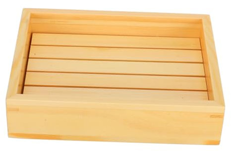 TOPBATHY Assiette À Kebab En Bois - Idéale Pour Les Plateaux De Fête Les Plateaux De Buffet Les Couvercles - Assiette À Sashimi - Plat De Service De Style - Traiteur