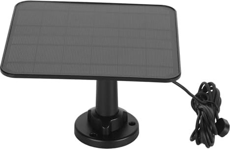 Caricatore del Pannello Solare con Fotocamera da 12 W Efficiente e Rapida Compatibile con Pro 3 Pro 4 5s Ultra Ultra 2 Go 2 e Telecamere di Illuminazione, Facile Installazione flessibilità, Robusta