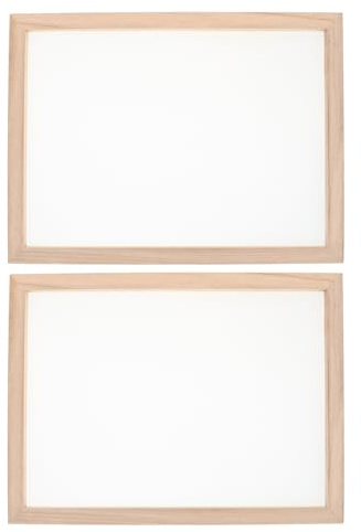Gadpiparty 2-teiliger Siebrahmen für die Papierherstellung: Holzform und Schöpfgitter 25 x 35 cm für DIY-Papierbastelprojekte, Kunstatelier- und Schulbedarf