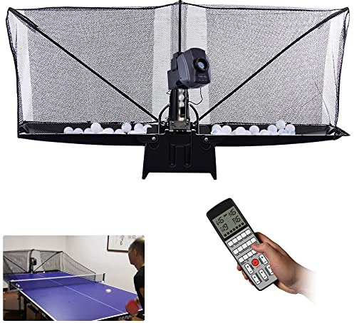 Bordtennisrobot – automatisk bollsamling och återvinningsnät för multirotation pingisträning