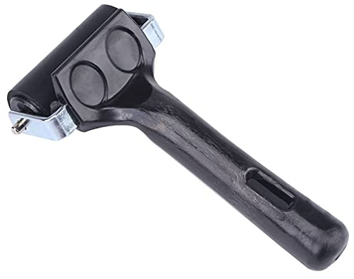 SUNGOOYUE Gummi Brayer Roller, 6 Cm Hårdgummi Bläckrulle med Plasthandtag, Jämn Lim och Färgapplicering, för Linotryckblockutskrift Stämpling Art Craft