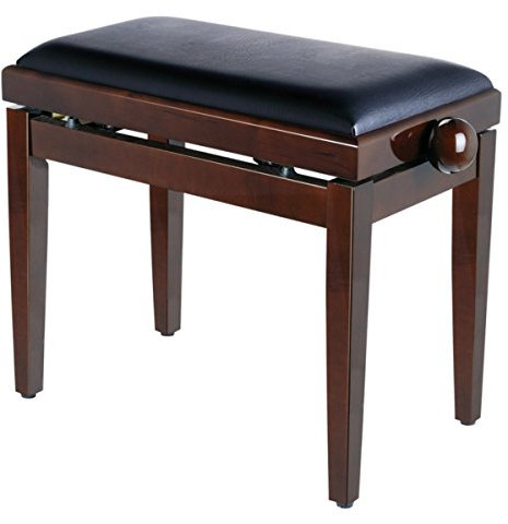 Soundsation – verstellbarer Hocker aus Holz glänzend