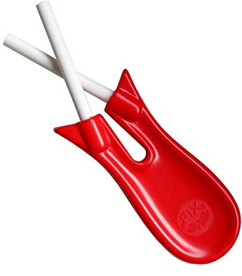 FIX Keramik-Schärfer made in Solingen Germany/Messer- und Scheren-Schärfer aus Oxydkeramik/Müheloses Schleifen von Küchenmesser, Scheren und Sensen / 16 cm