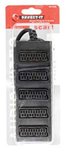 Scart Plug 5 Scart lead cable extension