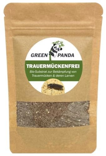 GreenPanda Pesticida antimosquitos de luto – 40 g – eficaz contra mosquitos en casa