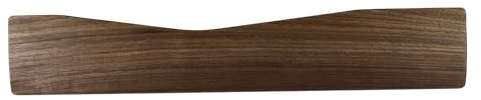 YMDK Handballenauflage aus Holz, Massivholz, Walnuss für Keychron Q13 Pro mechanische Tastatur
