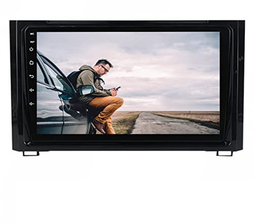 Android 11 Radio de Coche GPS para Toyo-ta Sequoia 2014-2018 Monitor de 9 Receptor de Audio para automóvil Reproductor de DVD para vehículo con Soporte Bluetooth WiFi Mirror Link Control del Volante