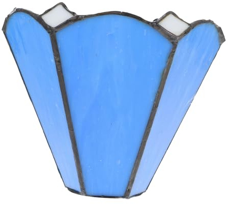 DIYEAH Pantalla De Artística Para Lámpara De Escritorio Cubierta De Lámpara Elegante Hogar Pantalla De Vidrio Versátil Para Iluminación