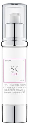 Skintegra Úna – Neutrale Pflegecreme mit Panthenol, Beta-Glucan & Ceramid-Vorstufen, stärkt die Hautbarriere, für sehr trockene & empfindliche Haut, auch bei Neurodermitis, 50 ml