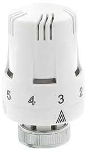 TRV Thermostatic Radiator Valve Sensor Head fits Drayton TRV4 Body White- Head only