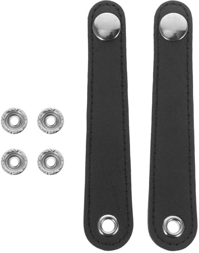 Ciieeo Accordion Bellows Straps Double-Layer Leather Adjustable Buckle with Enhanced Durability for Accordion Players and-The-Go Carrying