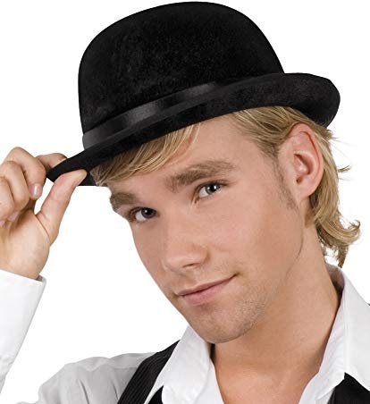 Boland 04041 - Erwachsenenhut Samt Alain, Einheitsgröße, schwarz
