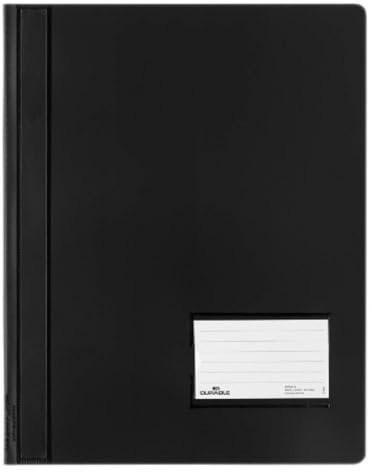 Durable Schnellhefter, überbreit, schwarz, 25er Packung, 268001