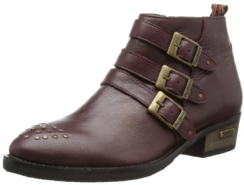 Pepe Jeans Selby 1, Stivali da Cowboy Donna, Viola (Bordeaux), 40