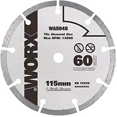 WORX Diamant Sägeblatt 115 mm. 1 Stück. WA5048