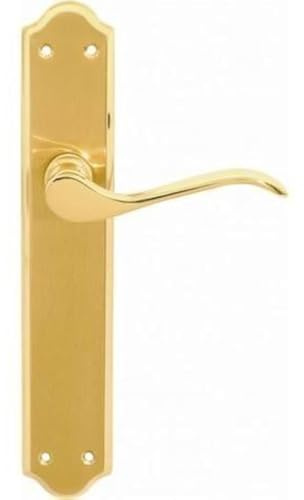 Globallock 6002100002 dörrhandtagsset, mässing, 2 stycken, flerfärgad