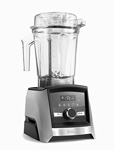Vitamix Ascent Series A3500i Blender (Rotary, Touch, Glass Blender, Black, Polished Steel, Transparent, 1.22 m, AC, 1400 W)