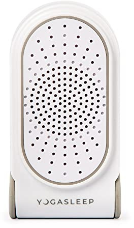 Marpac Yogasleep GO Portable Noise Machine for Travel Soothing, Natural Sounds with Volume Control Compact Sleep Therapy for Adults & Baby, USB Rechargeable, White, 1 Count