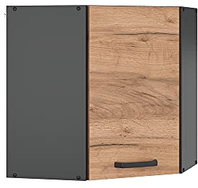 Vicco Elément Haut de Cuisine R-Line, Chêne de Force doré, 57cm, pour Une Combinaison Libre au Sein de systèmes de Cuisine modulaires