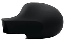 Coque de rétroviseur gauche noire compatible avec Renault Twingo 2 phase 1 2007-2011