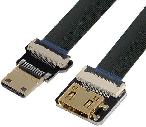 chenyang CYFPV Mini HDMI prolunga FPC cavo piatto 1080P per FPV HDTV Multicopter fotografia aerea 0,5 m