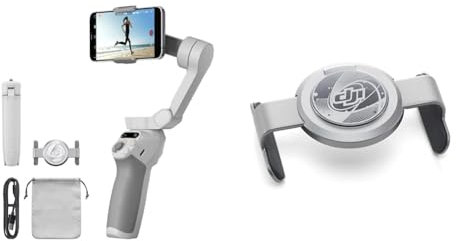 DJI OSMO Mobile SE Smartphone-Gimbal, 3-Achsen-Stabilisierung & OM Magnetische Handyklemme 3