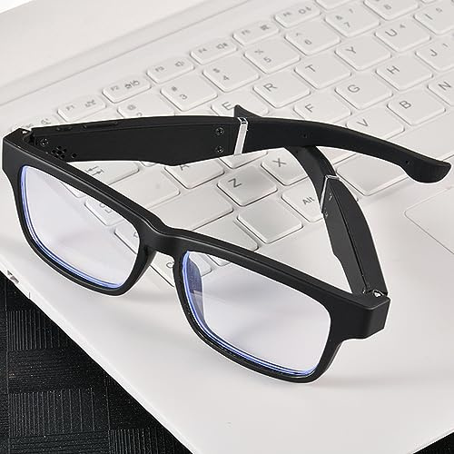 Gafas, Gafas Inteligentes Inalámbricas V5.0 con Micrófono Incorporado para Hablar, Mirar Televisión, Escuchar Música, Sonido Estéreo, Sonido de Tipo Abierto, Protección para los