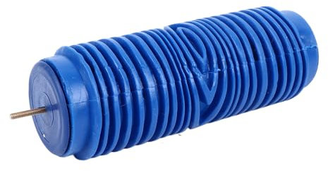 TOPINCN 5in Rubber Pattern Paint Roller, Reusable Decorative Art Texture Roller, Beautiful Patterns, Wall Patterned Rollers, Stencil for DIY, Home Decor, Crafts (ZZ0080 Circle)