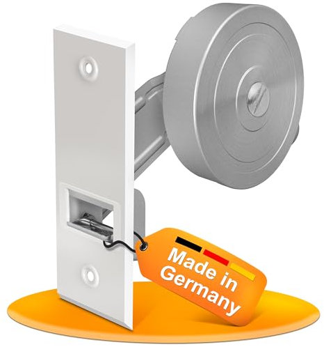 MEISTERBAU - Avvolgitore per tapparelle da incasso [Made in Germany]- Avvolgitore per tapparelle con copertura - Avvolgitore per cinghia per tapparelle 23 mm [senza cinghia]