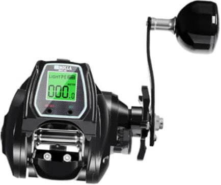 Perfeclan Elektrische Angelrolle Baitcastingrolle Seeboot Trolling Zubehör 7 + 1BB Eisfischausrüstung Baitcasting Angelrolle Castingrolle, Rechte Hand