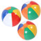 DHWEKU 3 Stück Aufblasbare Wasserbälle, Strandball, Beachball in Regenbogenfarben, für Sommeraktivitäten im Freien, Wasserspiele, Schwimmbad-Strandparty