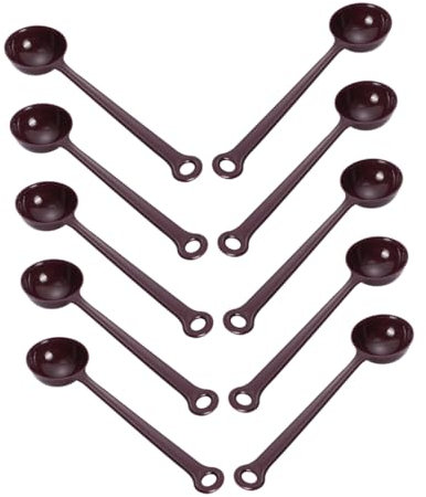 PRETYZOOM 10piezas Cuchara Para Polvo Café Cuchara Medidora De Utensilios De Cocina Para Medir Para Preparar Café Casa