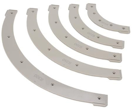 Plantilla de Esquina de la Esquina del Enrutador, Opciones Versátiles de Radio Eficiente Plantilla de Radio de Esquina Redonda Fácil de Usar para Trabajar la Carpintería