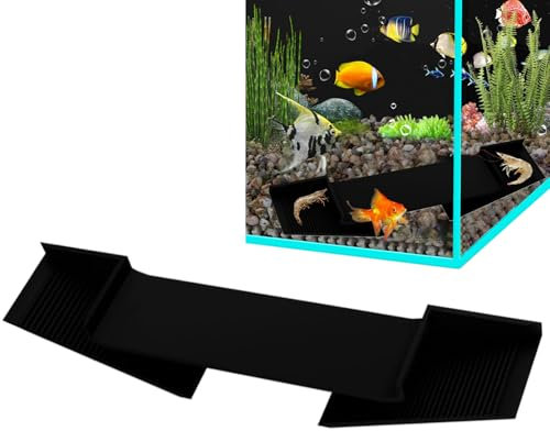 Fish Tank Cave | Fish Shrimp Habitat Tube,Large Dome Habitat with Triangle Curve Hole Underground Terrace for Crayfish Loaches Cichlids Reptile Pet Terrarium