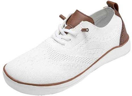 Baskets extra larges pour homme et femme diabétiques - Chaussures de marche respirantes et légères en maille - Soutien de la voûte plantaire - Chaussures orthopédiques à semelle souple pour pieds