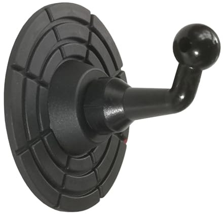 PURPLELILY Support de téléphone à ventouse réglable à plusieurs angles - Base antidérapante - Interfaces générales de 17 mm - Support adhésif pour caméra d'action tout-terrain