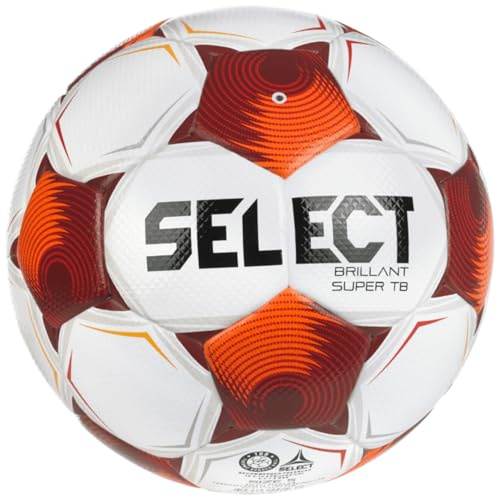 Select Brillant Super TB FIFA Quality Pro v25 Ball 100040, Unisex Footballs, White, 5