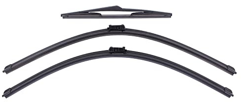 Front and Rear Windscreen Wiper Blades Kit for F-ord Focus MK3 2012 Up