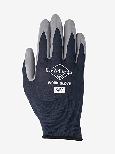 LeMieux Guantes de trabajo - Azul marino mediano