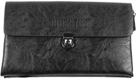 JUVENTUS Unisex 131561 Pochette väska, svart, svart