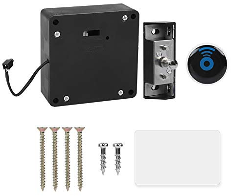 RFID Smart Lock, NFC Schubladenschloss, Intelligentes Schrankschloss, Unsichtbares Elektronisches Schrankschloss Kit, Ersatz für Verstecktes Aktenschrankschloss für Schiebetüren