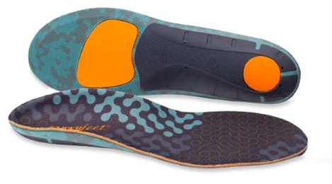 Superfeet Active Cushion Semelles à Voûte Plantaire Haute, EU 42-44