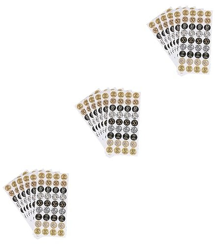 CAXUSD 648stücke Geburtstag Aufkleber Farbige Selbstklebende Dekoration Für Geburtstagsfeiern Candy Sticker Für Geschenktüten Und Partyartikel