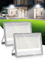 Projecteur LED Exterieur 100W 2 Pièces,10000LM Super Lumineux Spot LED Extérieur,6500K Blanc Froid Spot Extérieur Puissant,IP66 Étanche Eclairage Exterieur pour Jardin, Terrasse, Garage, Terrasse